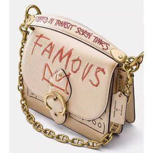 Coach X Jean Michel Basquiat • RARE!! Beat Shoulder Bag 18
